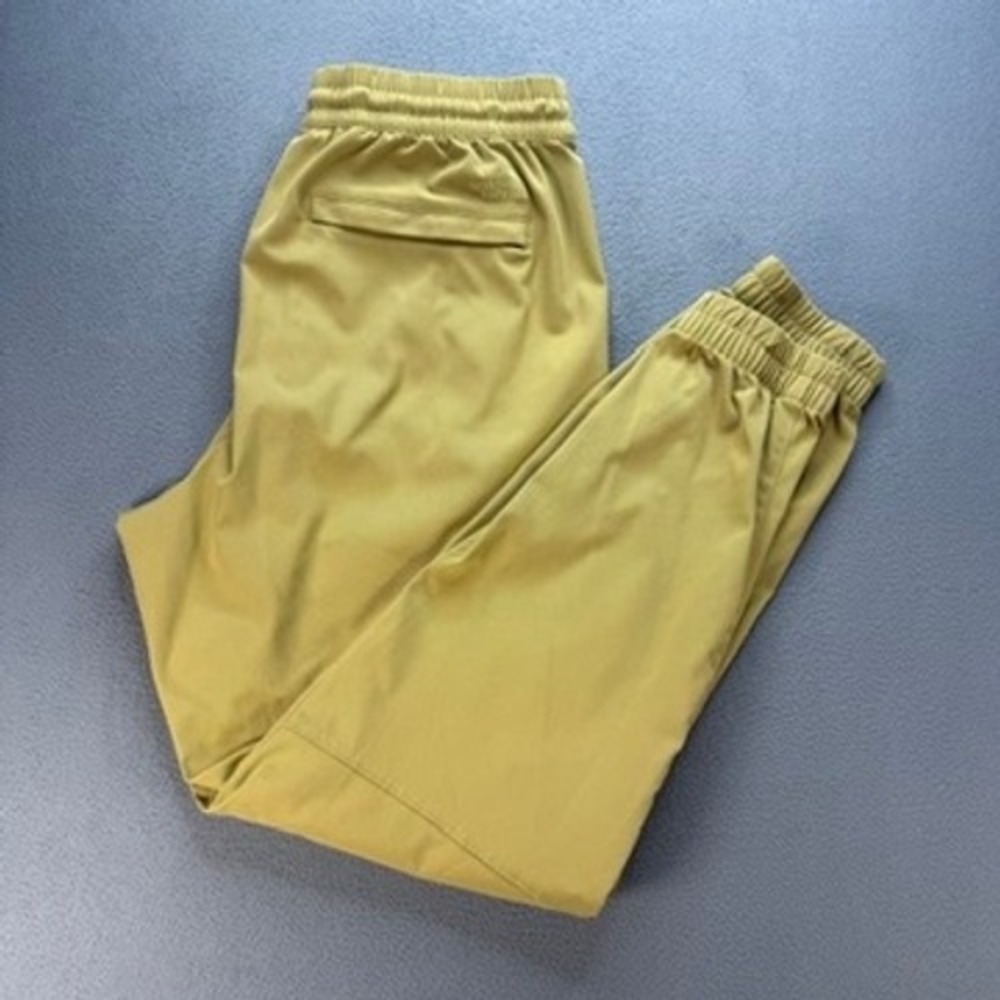 The North Face Jogger Pants Regular Fit Medium Yellow Tan Hiking‎ Outdoor Mens